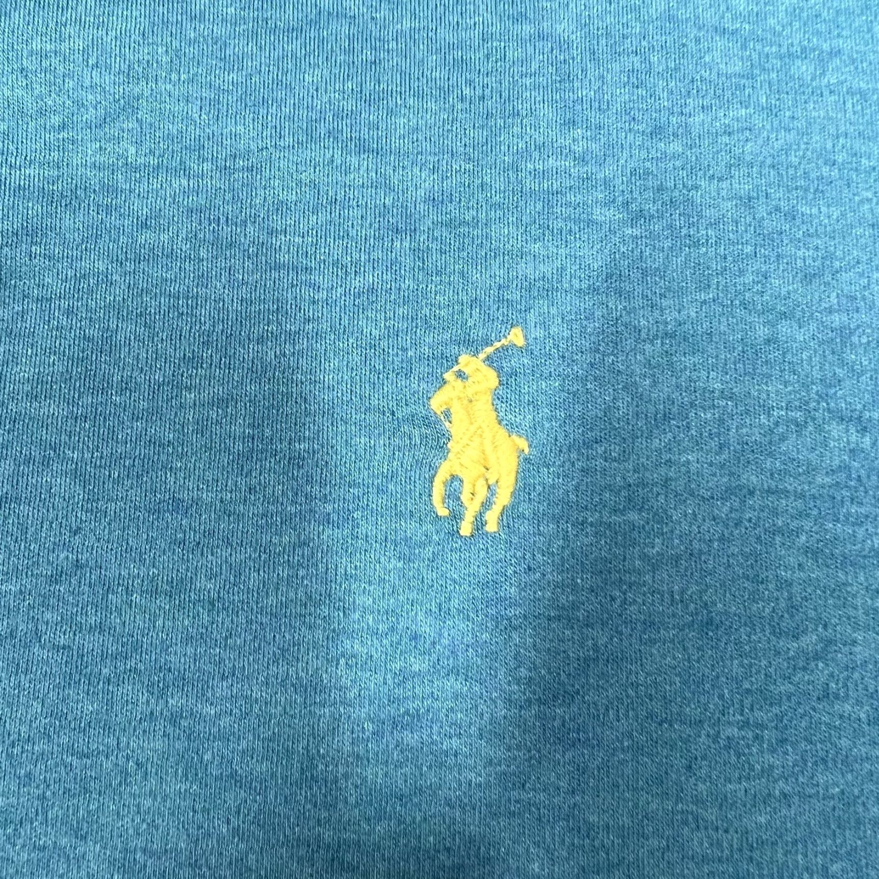 Ralph Lauren Ralph Lauren Polo Shirt XL Teal Blue Mens Regular Short Sleeve Collared Button Front 100% Cotton Mini Pony Logo Casual EUC 90s Vintage? (No) Size US XL / EU 56 / 4 - 4 Thumbnail