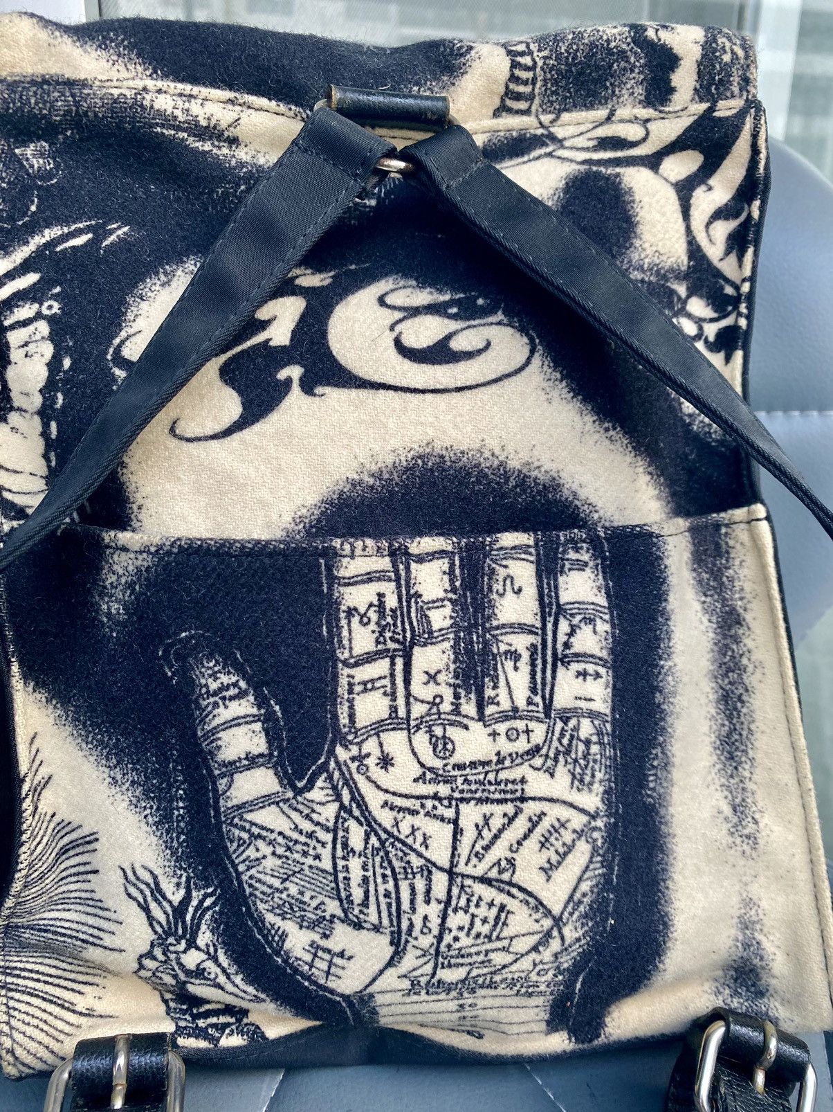 Jean Paul Gaultier 🔥Sick🔥Very Rare vintage Junior Gaultier Printed Bagpack Size ONE SIZE - 9 Thumbnail