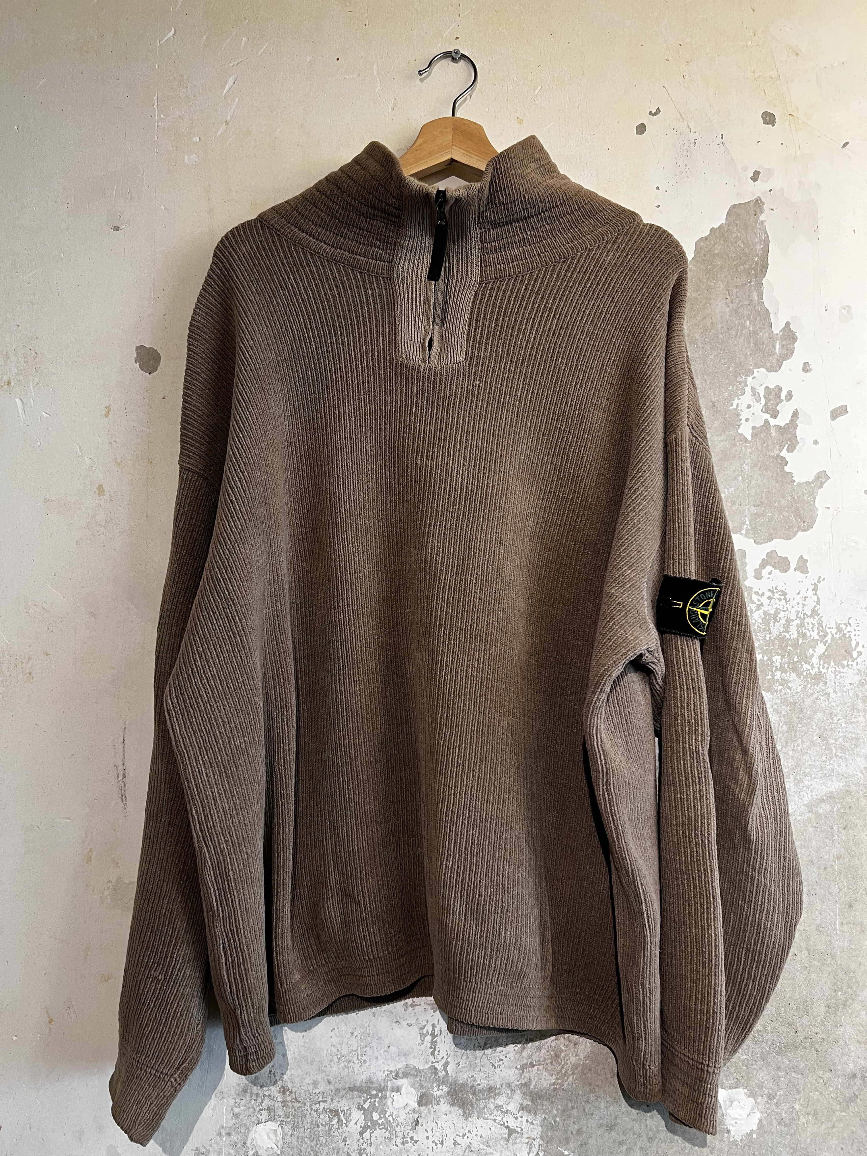 Stone Island Vintage Stone Island Ribbed Corduroy Fleece 