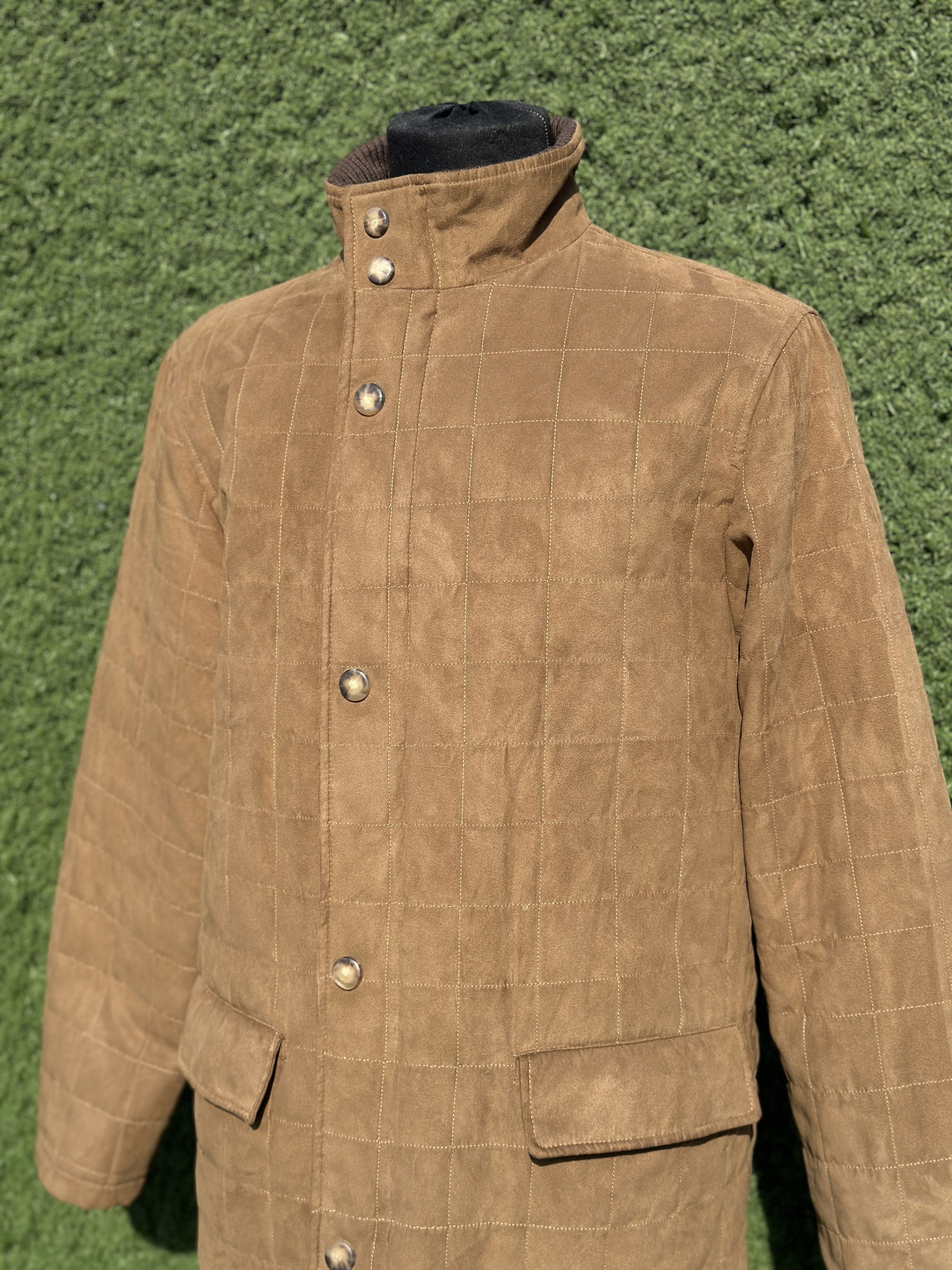 Corneliani Corneliani ID Quilted Technical Coat Wool Lined 48R Drop 6 Size US M / EU 48-50 / 2 - 2 Thumbnail