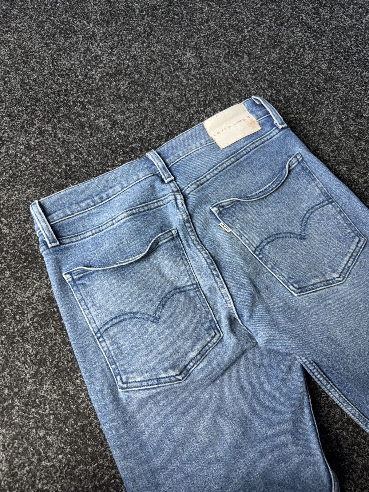 Levi's Vintage 00s style Levi’s Line 8 White tag Denim pants jeans Size US 30 / EU 46 - 18 Thumbnail