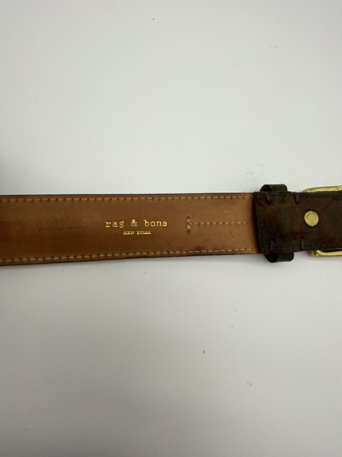 Rag & Bone Rag & Bone leather belt Size 34 - 4 Thumbnail
