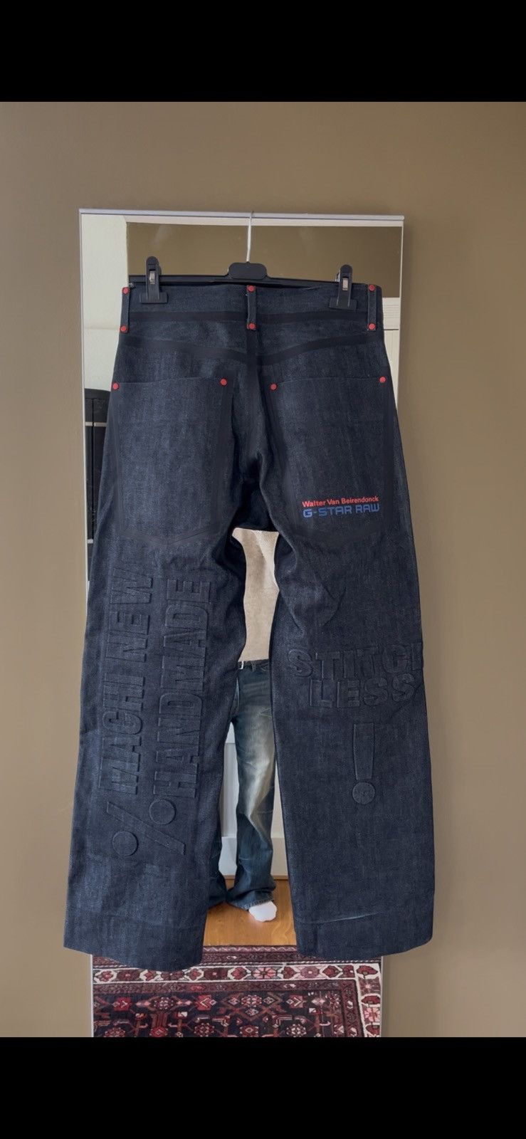 Walter Van Beirendonck Walter van Beirendonck x Gstar Raw denim jeans Size US 30 / EU 46 - 2 Thumbnail