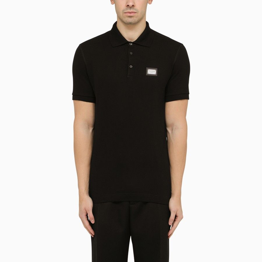 image of Dolce Gabbana O1D2Blof0224 Polo Shirt In Black, Men's (Size Medium)