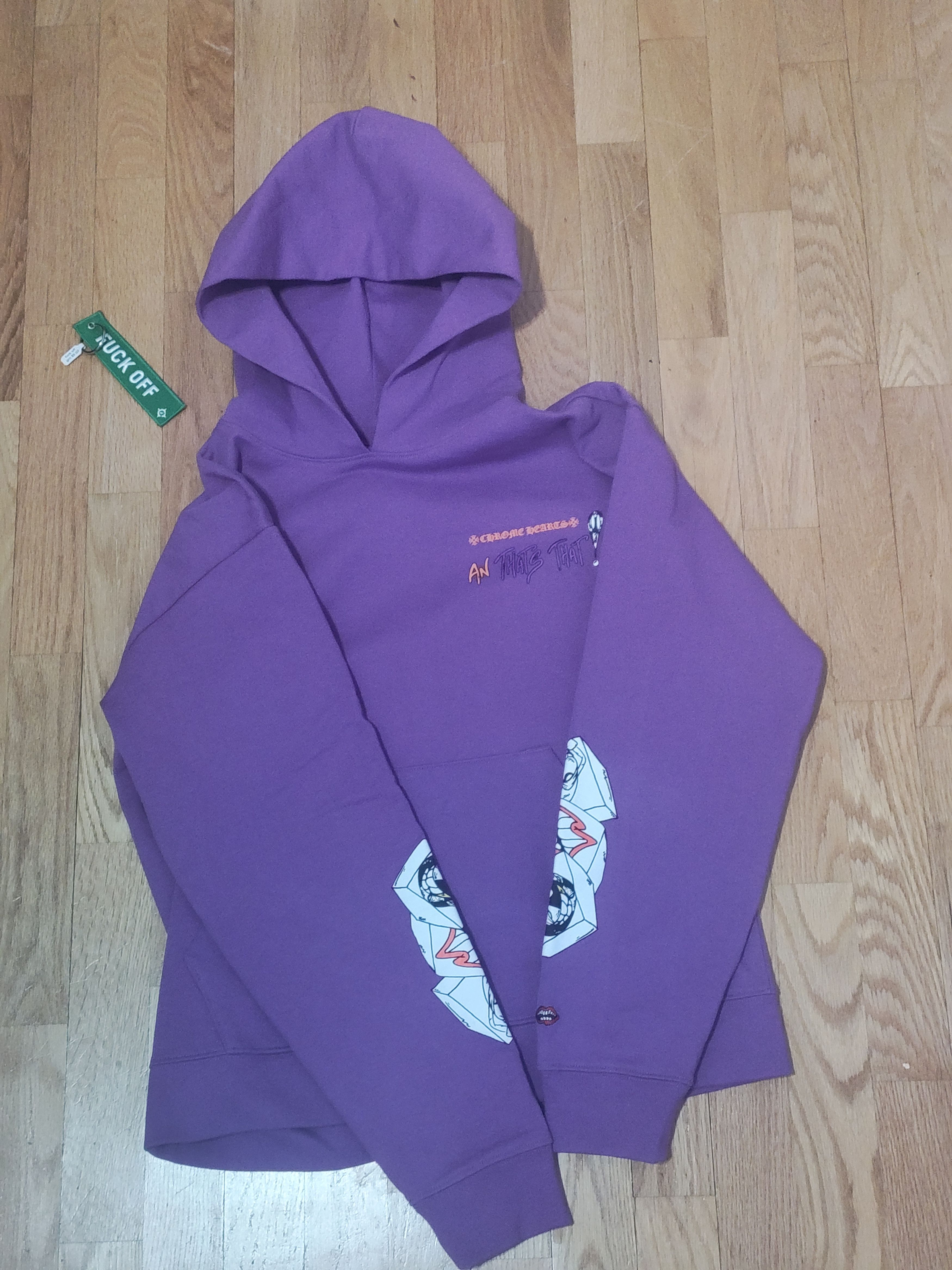 Chrome Hearts Chrome Hearts I Want More Not Less Hoodie Size US M / EU 48-50 / 2 - 5 Thumbnail