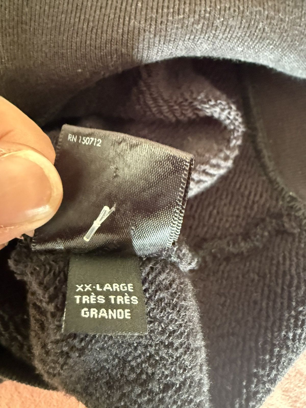 Amiri Amiri Black Hoodie Size US XXL / EU 58 / 5 - 5 Thumbnail