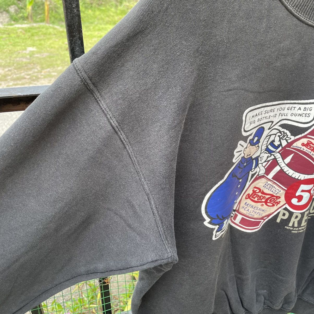 Pepsi 🔥Vintage 90s Pepsi Cola Carbonate Drink Distress Sweatshirts Size US M / EU 48-50 / 2 - 9 Thumbnail