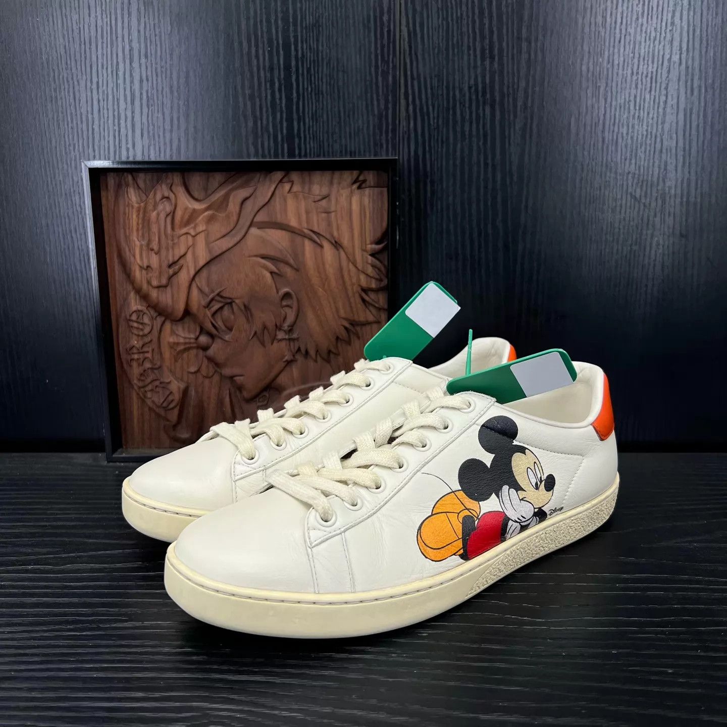 Gucci Gucci Ace Disney Mickey Mouse Sneaker 38.5 Size US 8 / IT 38 - 1 Thumbnail