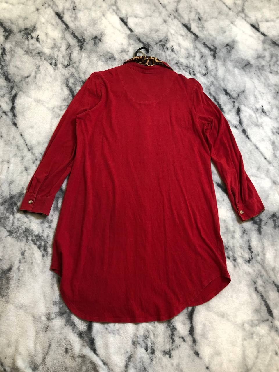 Polo Ralph Lauren Lauren Ralph Lauren Women's Red Long Shirt Size M / US 6-8 / IT 42-44 - 6 Thumbnail