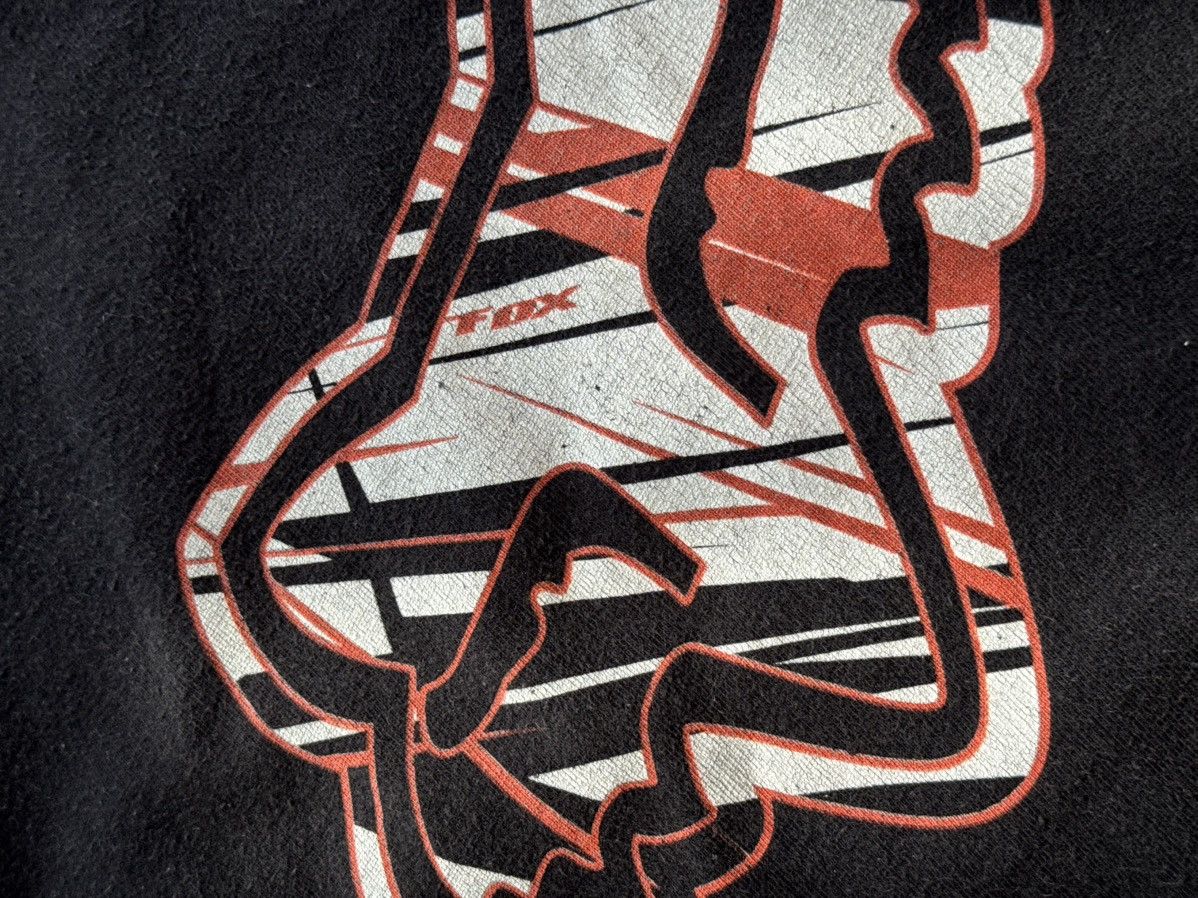Fox Racing Vintage Fox Racing Motocross T-Shirt Motorcycle Graphic Tee Size US XL / EU 56 / 4 - 10 Thumbnail
