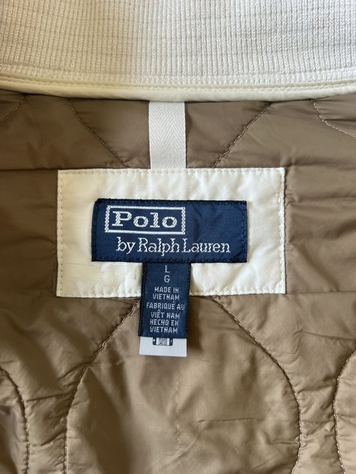 RRL Ralph Lauren Vintage Polo Ralph Lauren Quilted Bomber Jacket RRL Military Size US L / EU 52-54 / 3 - 7 Thumbnail