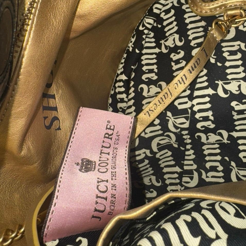 Juicy Couture Juicy Couture Y2K Vintage Velour Daydreamer Bag Size ONE SIZE - 7 Thumbnail