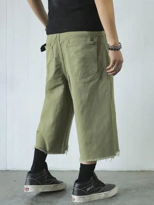 Jean Goth Cargo military jorts shorts Size US 34 / EU 50 - 3 Thumbnail
