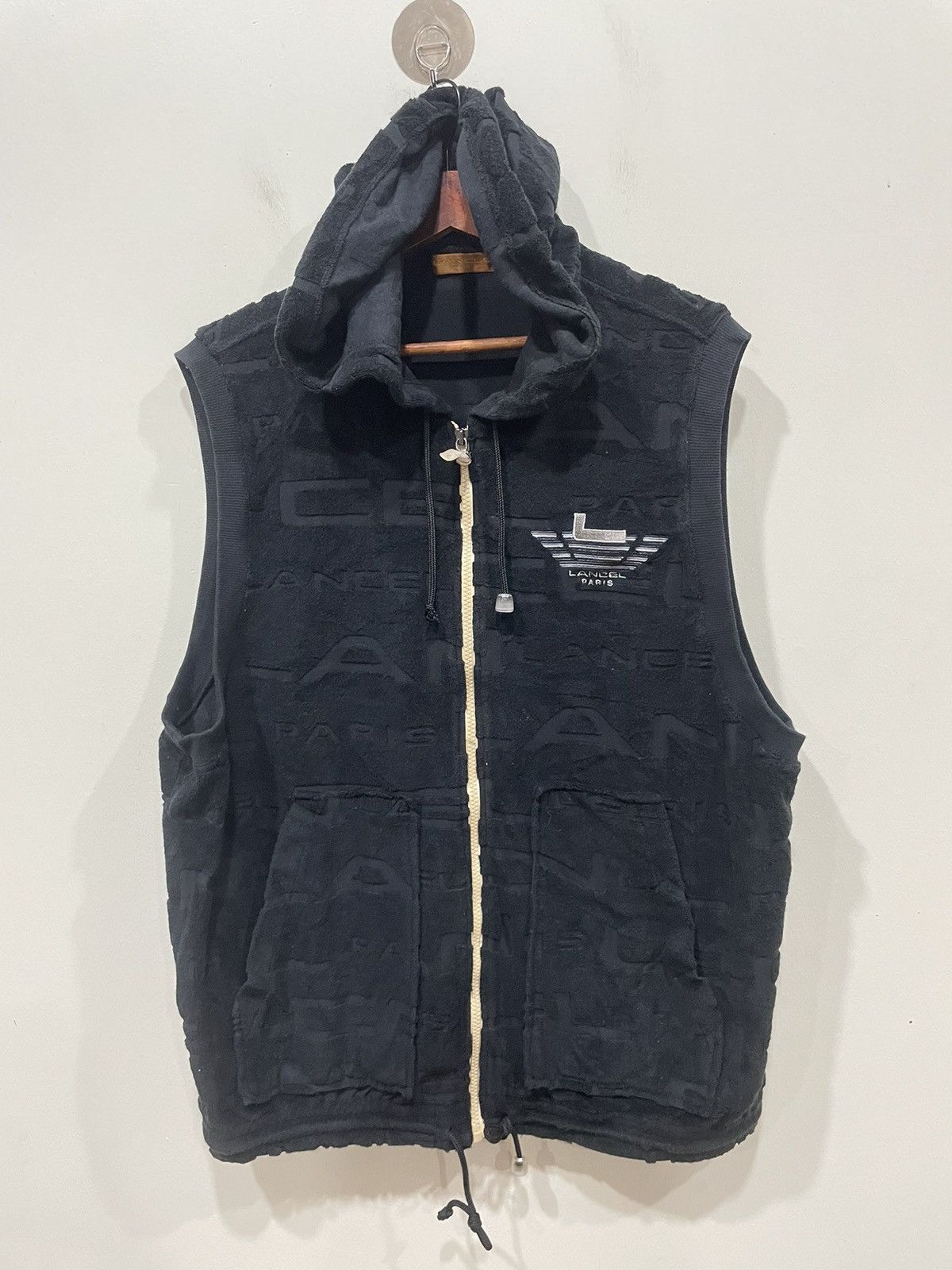 Lancel Lancel sleeveless Hoodie Size US M / EU 48-50 / 2 - 1 Thumbnail