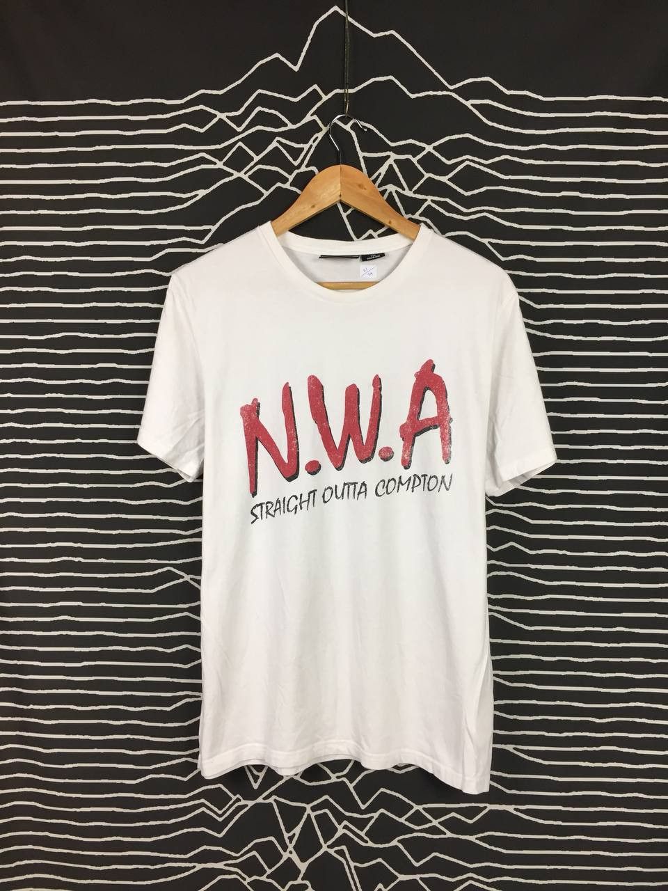 Band Tees Ruthless Records N.W.A Straight Outta Compton Gangsta RapTee Size US L / EU 52-54 / 3 - 1 Thumbnail
