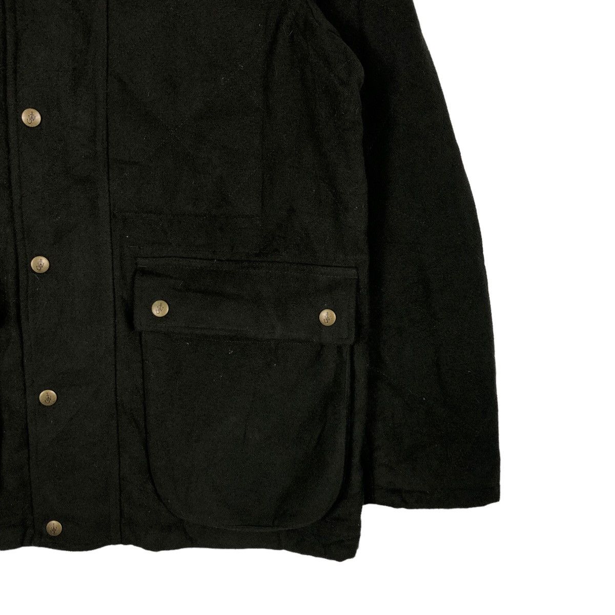 JW Anderson 🔥Dark Green Wool Chore Inspector Cargo Jacket Uniqlo Japan Size US L / EU 52-54 / 3 - 5 Thumbnail