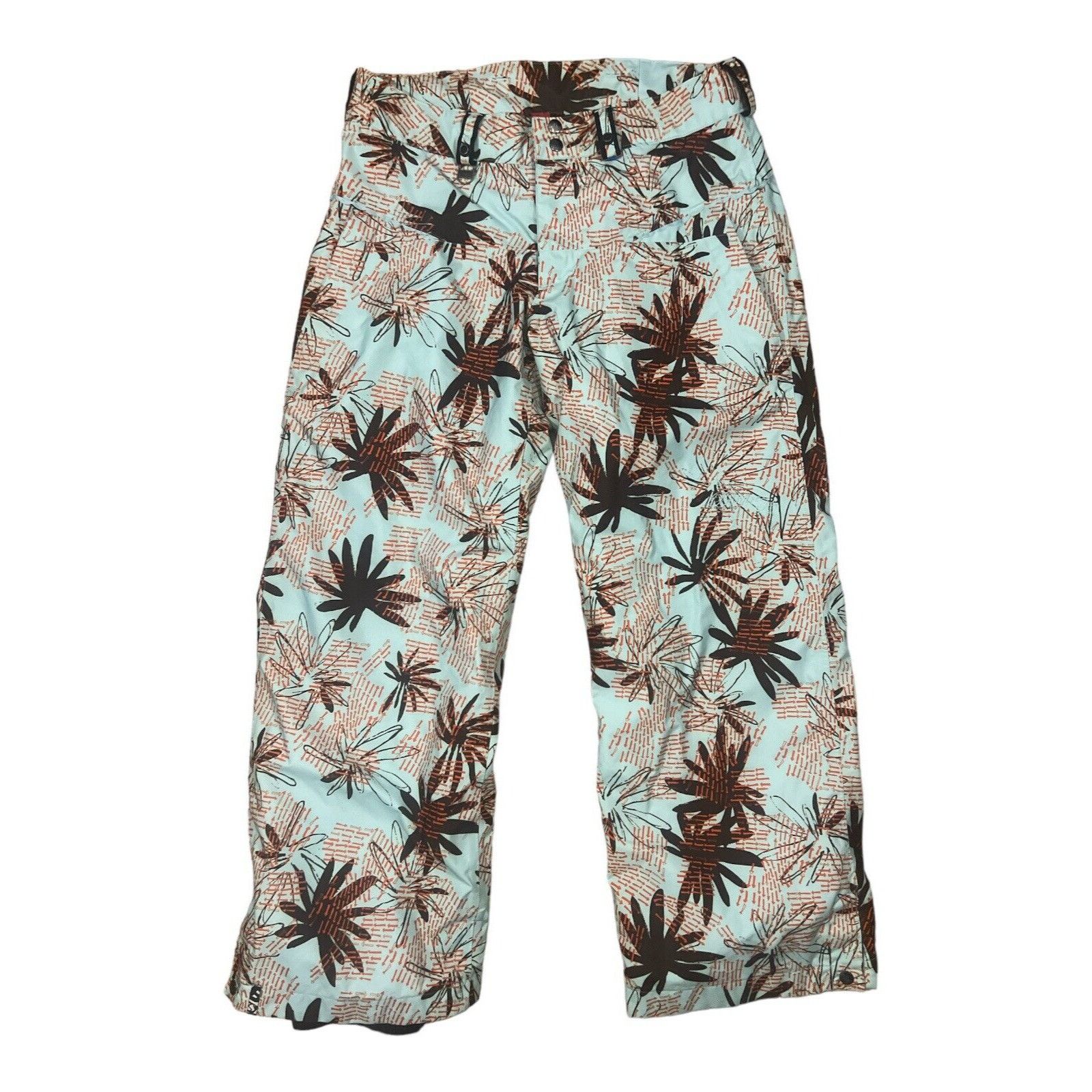 Bonfire Bonfire Chroma Snowboard Pants MEDIUM WOMEN All Over Print C Size 32" / US 10 / IT 46 - 1 Thumbnail
