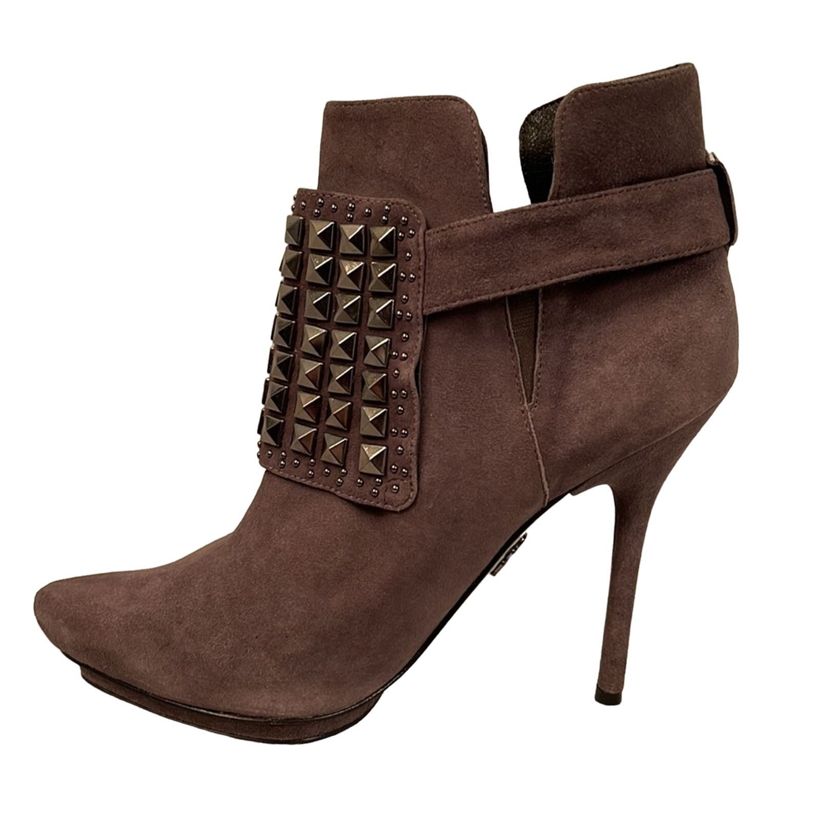 Rock & Republic Rock & Republic Suede Studded Cuff Booties Sz US 7.5 EU 38 Size US 7.5 / IT 37.5 - 2 Thumbnail