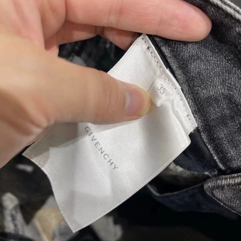 Givenchy Givenchy Boro 2023 New Style Black and Gray Jeans Size US 34 / EU 50 - 8 Thumbnail