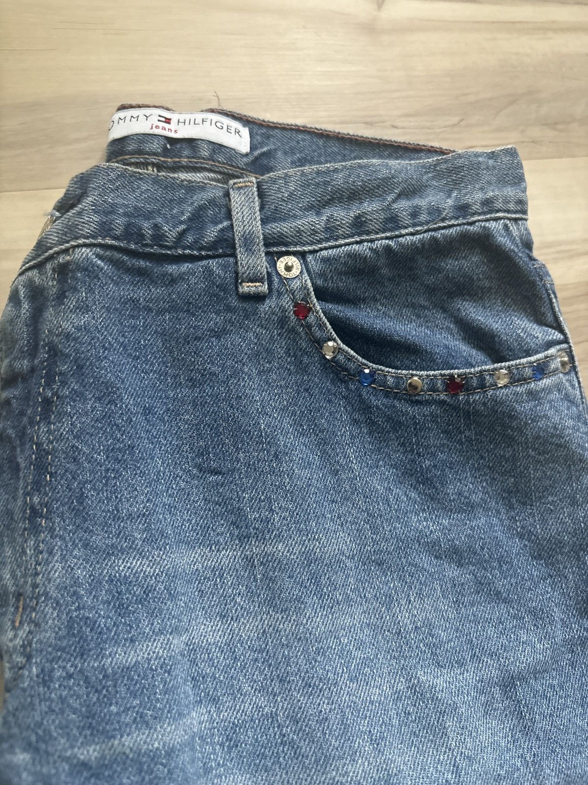 Tommy Hilfiger Tommy Hilfiger Studded Flare Size 32" / US 10 / IT 46 - 4 Thumbnail