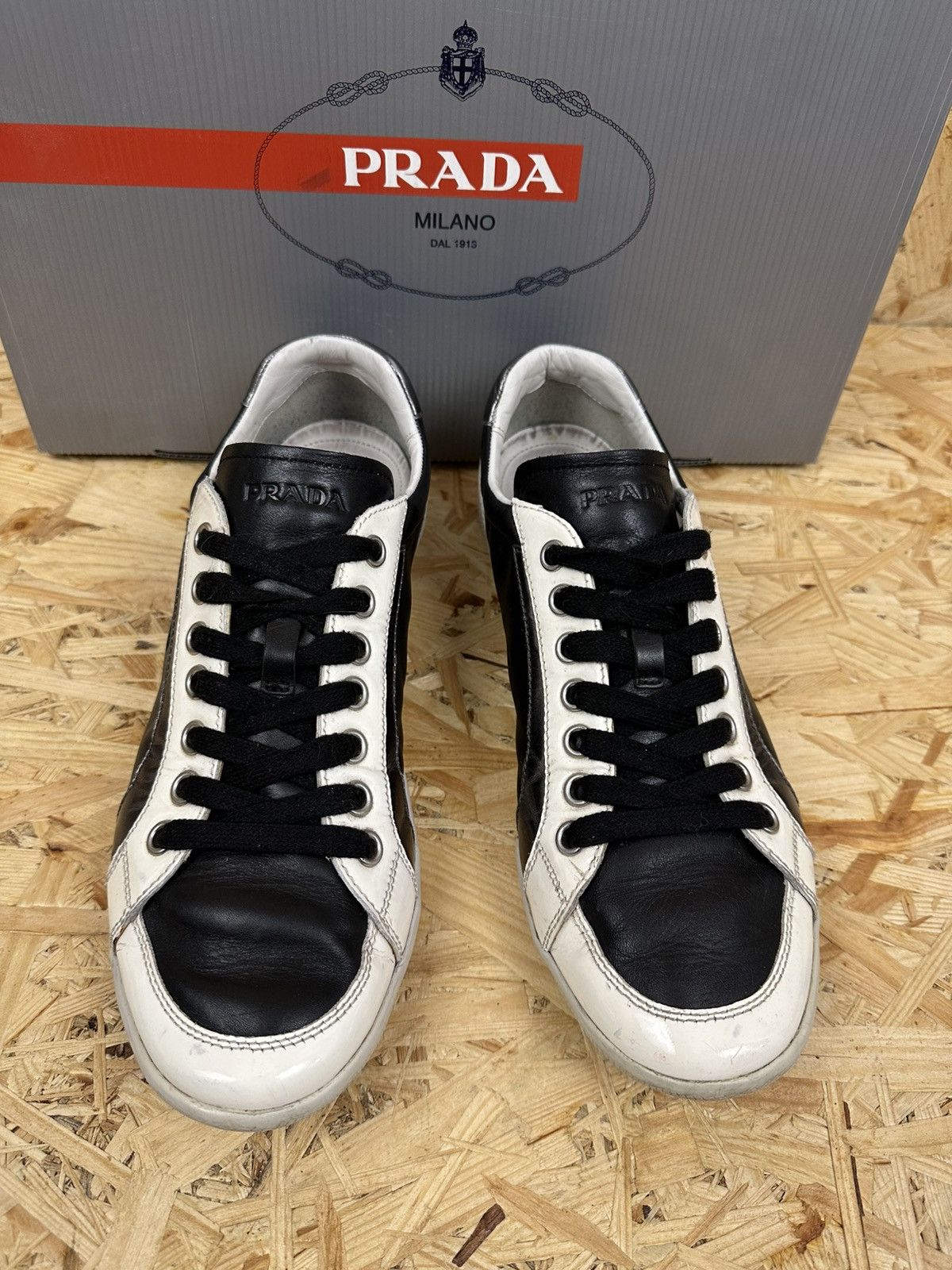 Prada Prada Man Sneakers 2EE427FD0013T0A F0124 Size UK 11