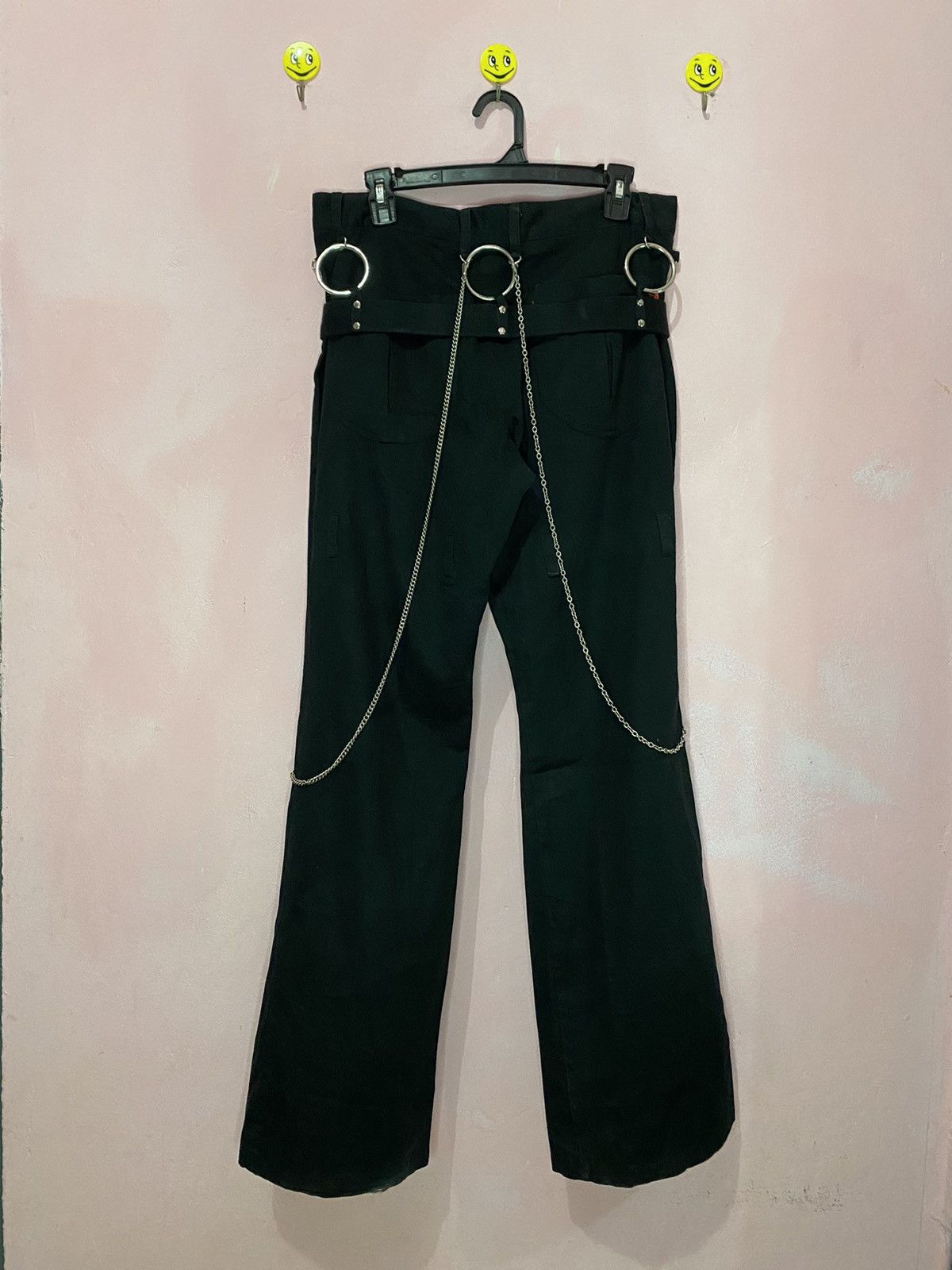 Japanese Brand × Seditionaries Mad punk gothic bondage pants Size US 33 - 2 Thumbnail