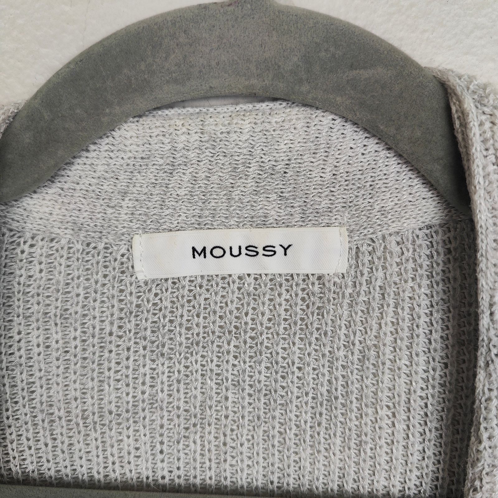 Other Moussy Vintage Knit Open Cardigan Sweater Womens Free Size Size ONE SIZE - 6 Thumbnail