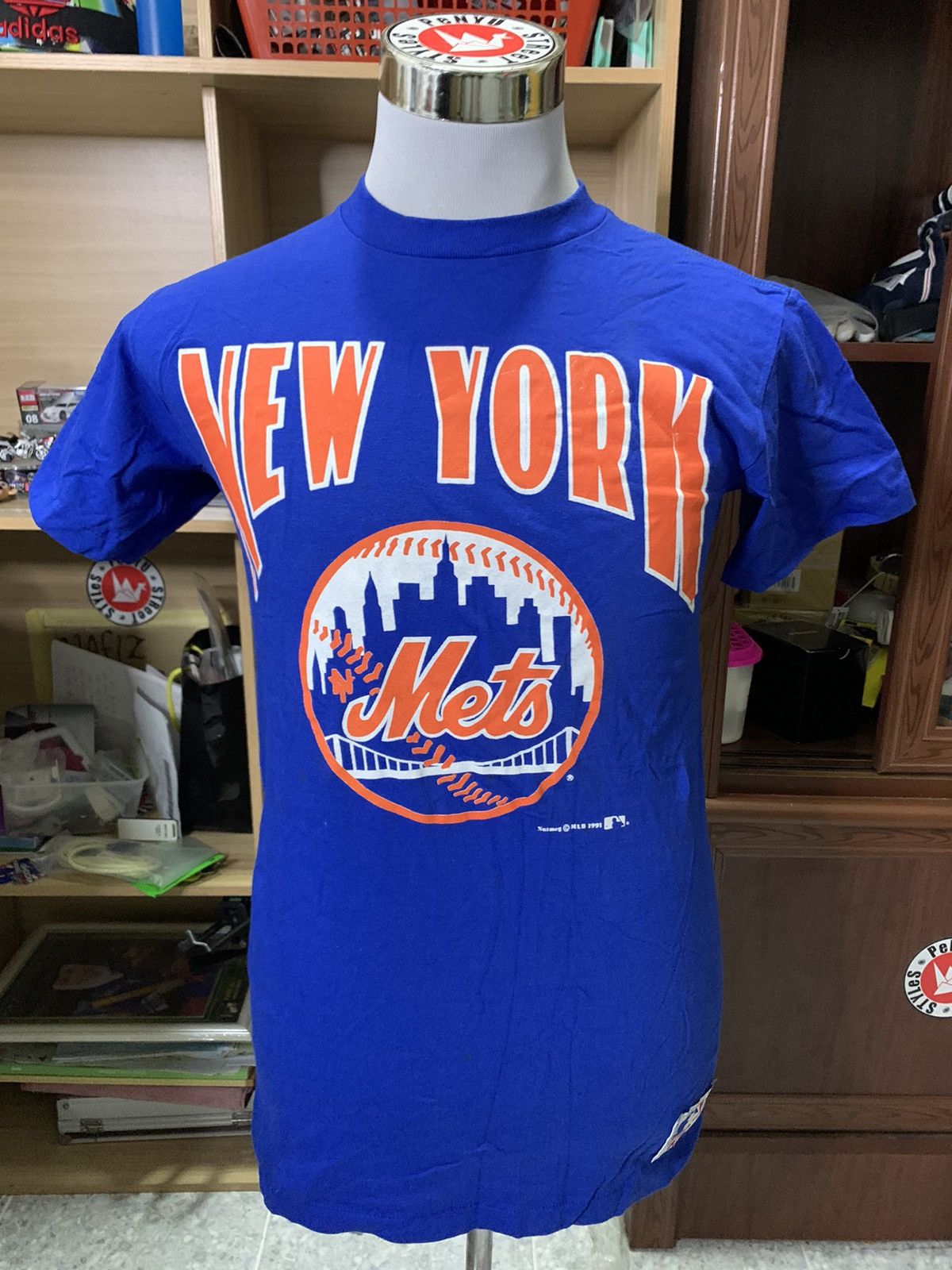 MLB Vintage mlb new york mets 1991 Size US L / EU 52-54 / 3 - 1 Thumbnail