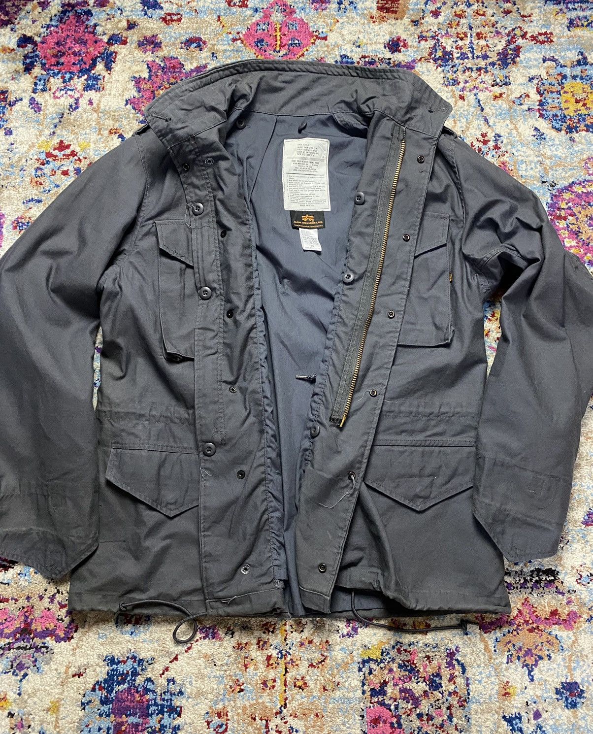 Alpha Industries × Vintage RN35569 Alpha Industries Coat Cold Weather Man's Field Parka Size US L / EU 52-54 / 3 - 14 Thumbnail
