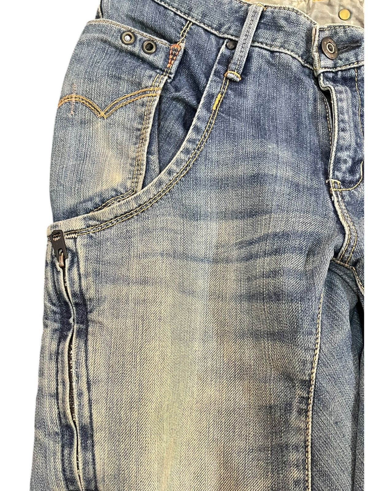 4GSELLER × Edwin Vintage Edwin E Function Baggy Cargo Denim Size US 39 - 3 Thumbnail