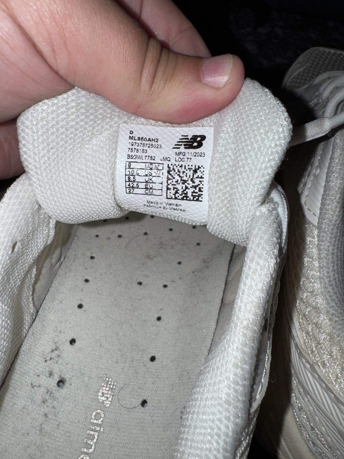 Aime Leon Dore × New Balance Aime Leon Dore X New balance 860v2 white Size US 9 / EU 42 - 7 Thumbnail