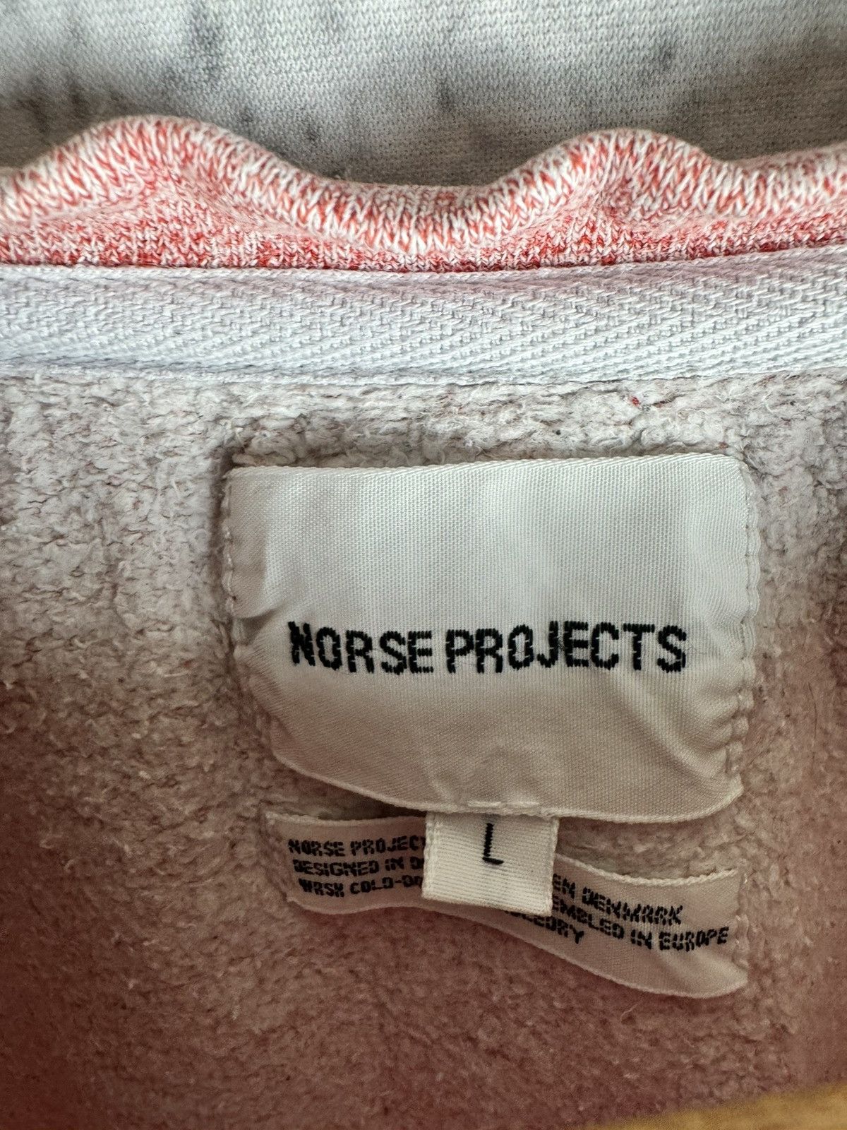 Norse Projects Mens Norse Projects Big Logo Sweatshirt Size US L / EU 52-54 / 3 - 3 Thumbnail