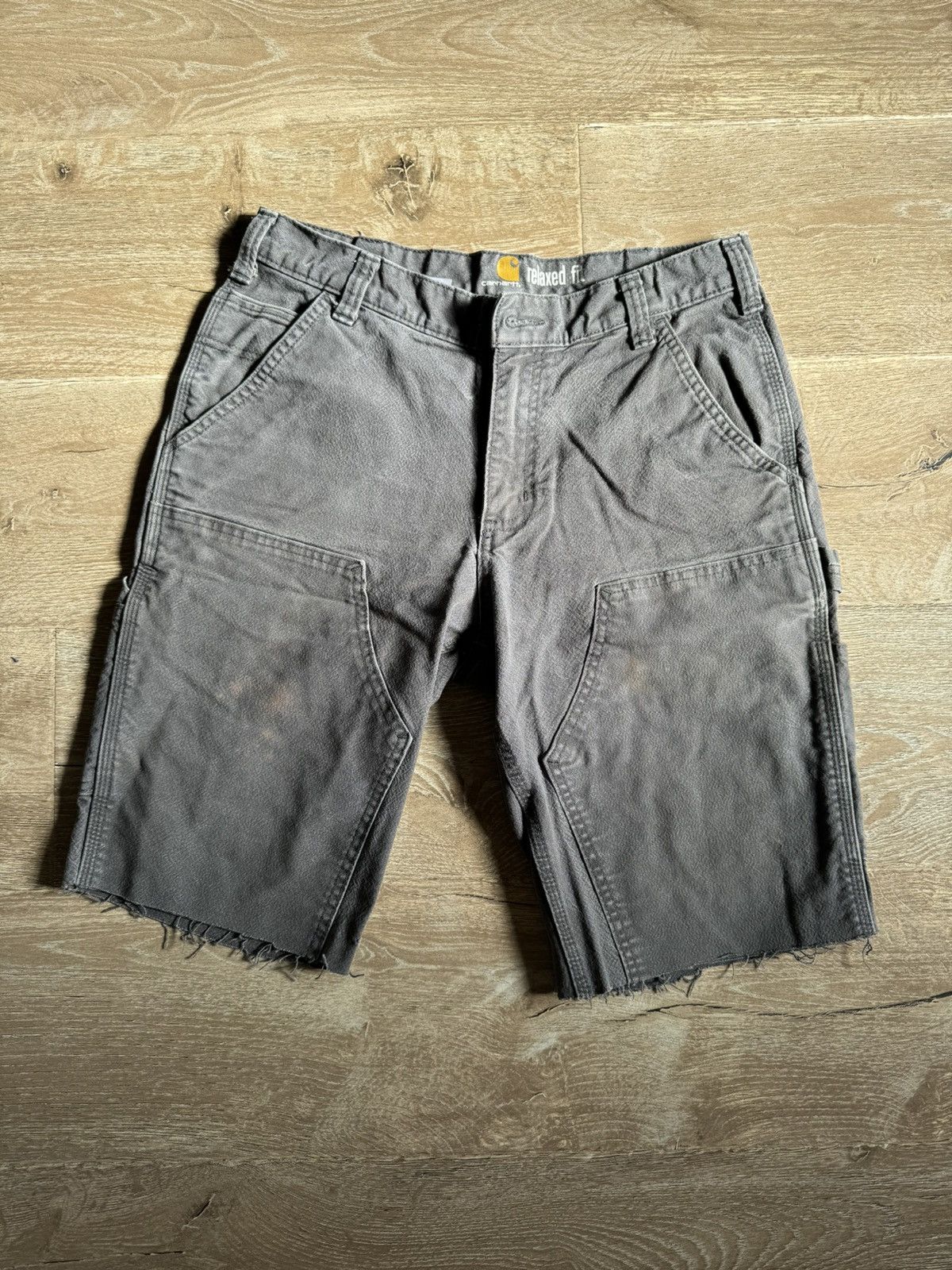 Carhartt × Vintage Carhartt Double Knee Cut Pants Size US 32 / EU 48 - 1 Thumbnail