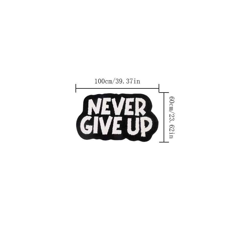 Other Never Give up Carpet Soft Rug Size ONE SIZE - 2 Thumbnail