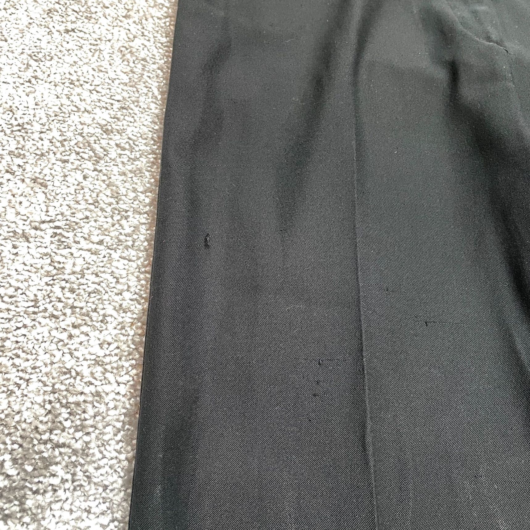 Bcbgmaxazria BCBGMAXAZRIA Dress Pants Womens 0 Black Straight Polyester Slacks 26x26 Ladies Dress Pants Pants Black Jeans Style Regular Mens? Size 26" / US 2 / IT 38 - 4 Thumbnail