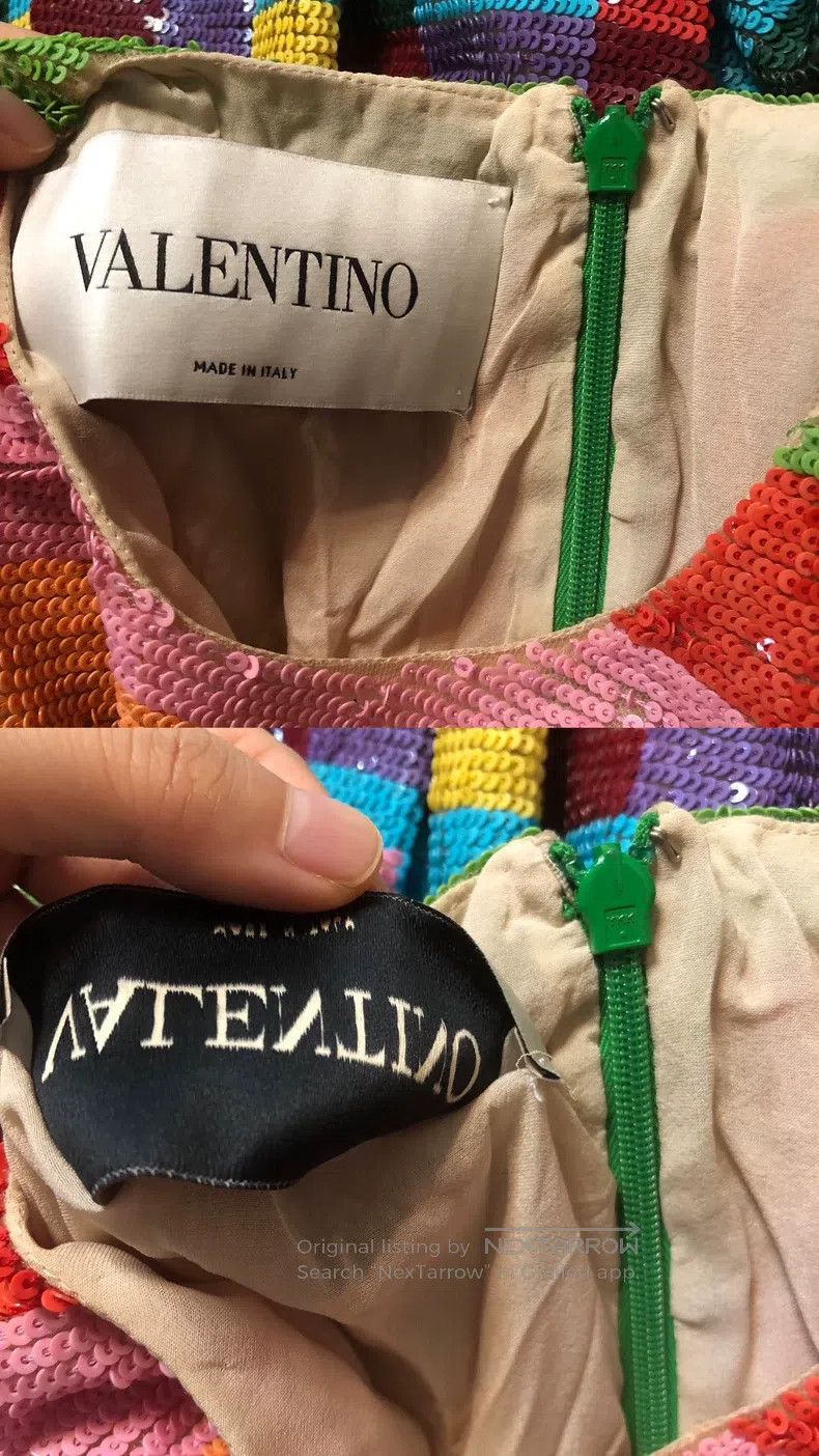Valentino Valentino Rainbow sequin dress Size M / US 6-8 / IT 42-44 - 8 Thumbnail