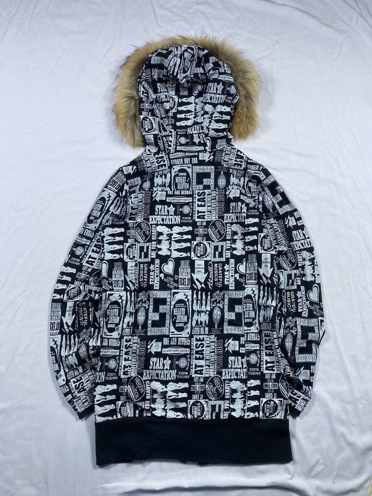 Japanese Brand Japanese Roc Fur zip Hoodie Size US S / EU 44-46 / 1 - 3 Thumbnail