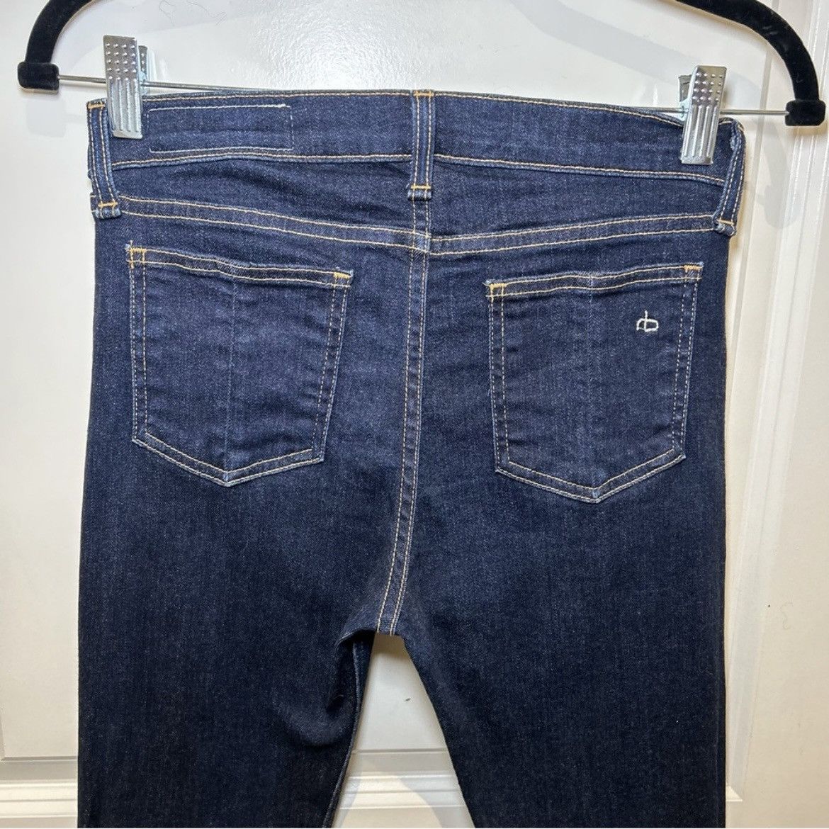 Rag & Bone Rag & Bone High Rise Skinny Jean in Heritage Size 27 Size 27" / US 4 / IT 40 - 8 Thumbnail