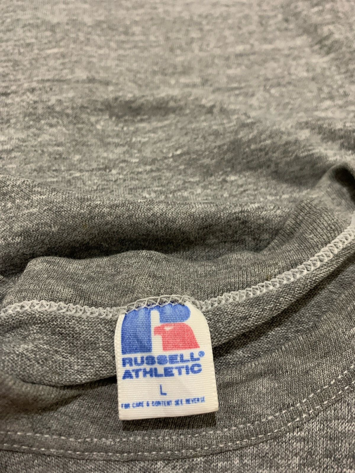 Russell Athletic × Vintage Vintage 80s Russell Athletic Baseball Tshirt Size US L / EU 52-54 / 3 - 3 Thumbnail