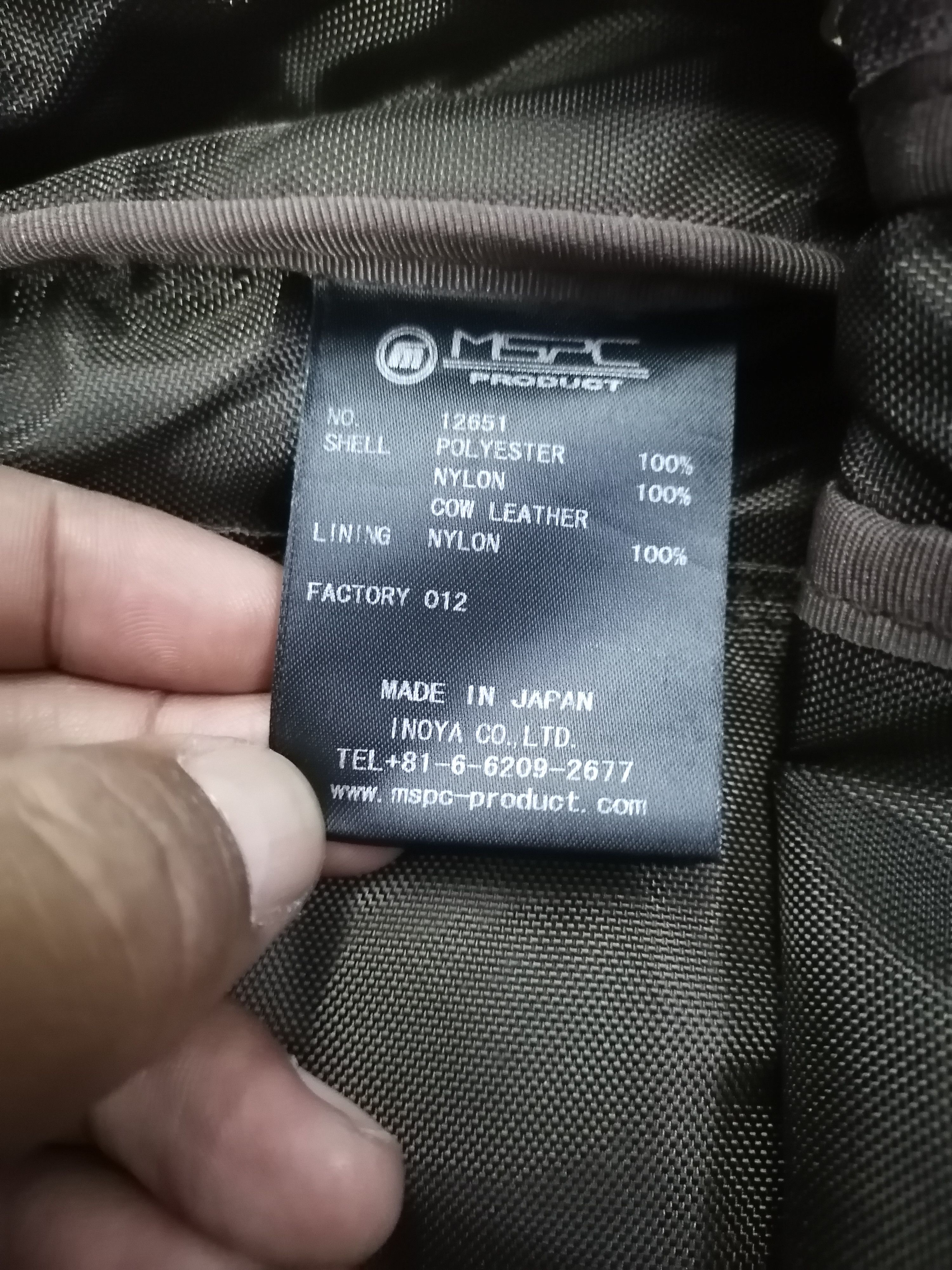 Japanese Brand Masterpiece Japan Tactical Daypack Size ONE SIZE - 15 Thumbnail