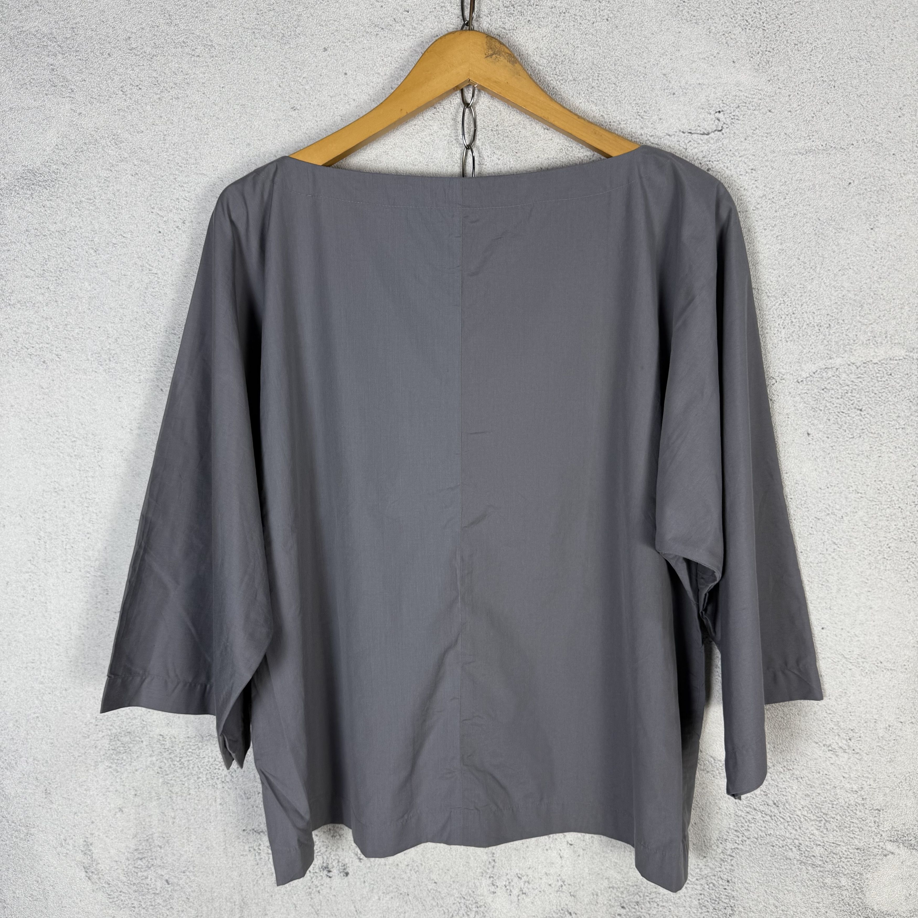 Issey Miyake Vintage Issey Miyake Blouse Top Boxy Size M / US 6-8 / IT 42-44 - 4 Thumbnail