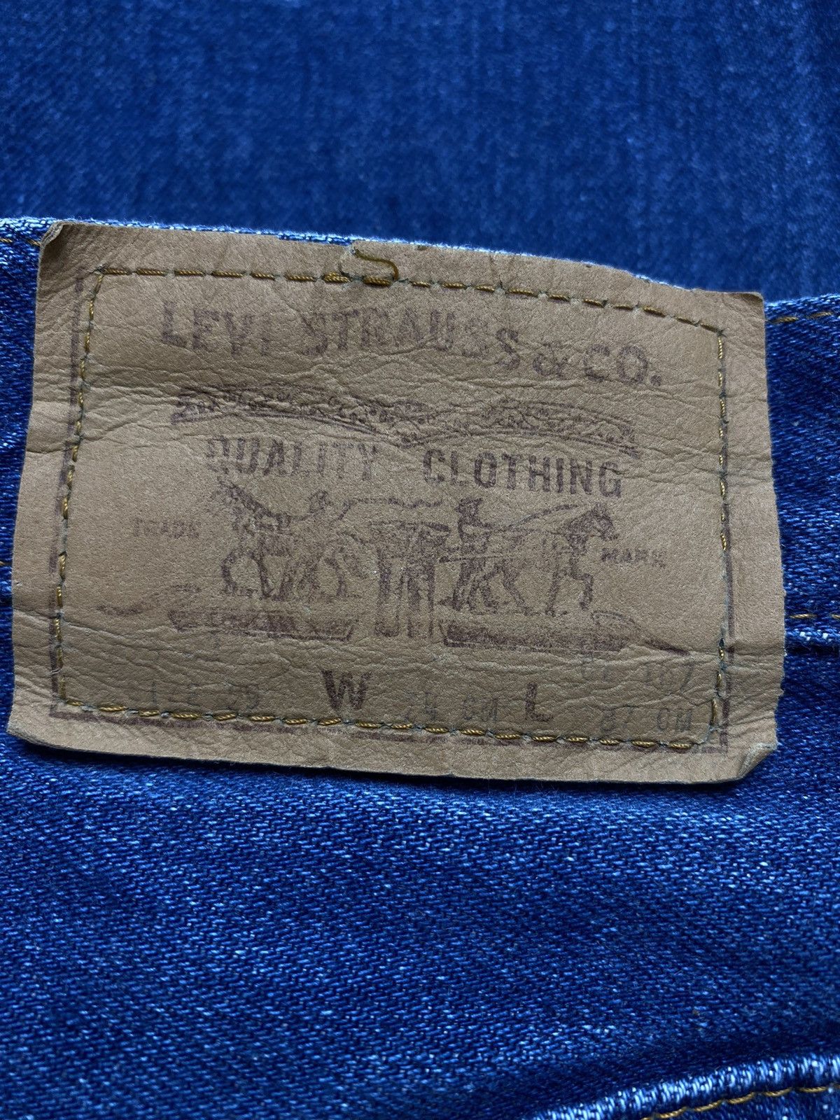Levi's × Levi's Vintage Clothing × Vintage 70’s 80’s Levi’s Levi Strauss orange tab vintage 90s denim Size US 29 - 5 Thumbnail