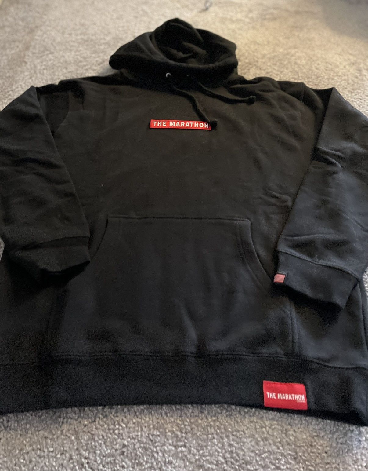 Independent Trading Co. The Marathon Black Hoodie Size US M / EU 48-50 / 2 - 1 Thumbnail