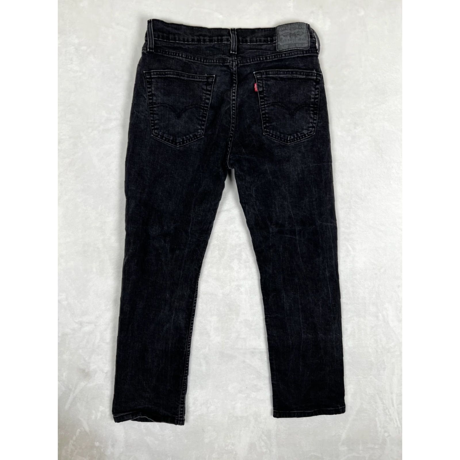 Levi's Levi's 514 Jeans Black Denim 32x29 Regular Straight Mens Read Inseam 29 Pockets Vintage No Size US 33 - 6 Thumbnail