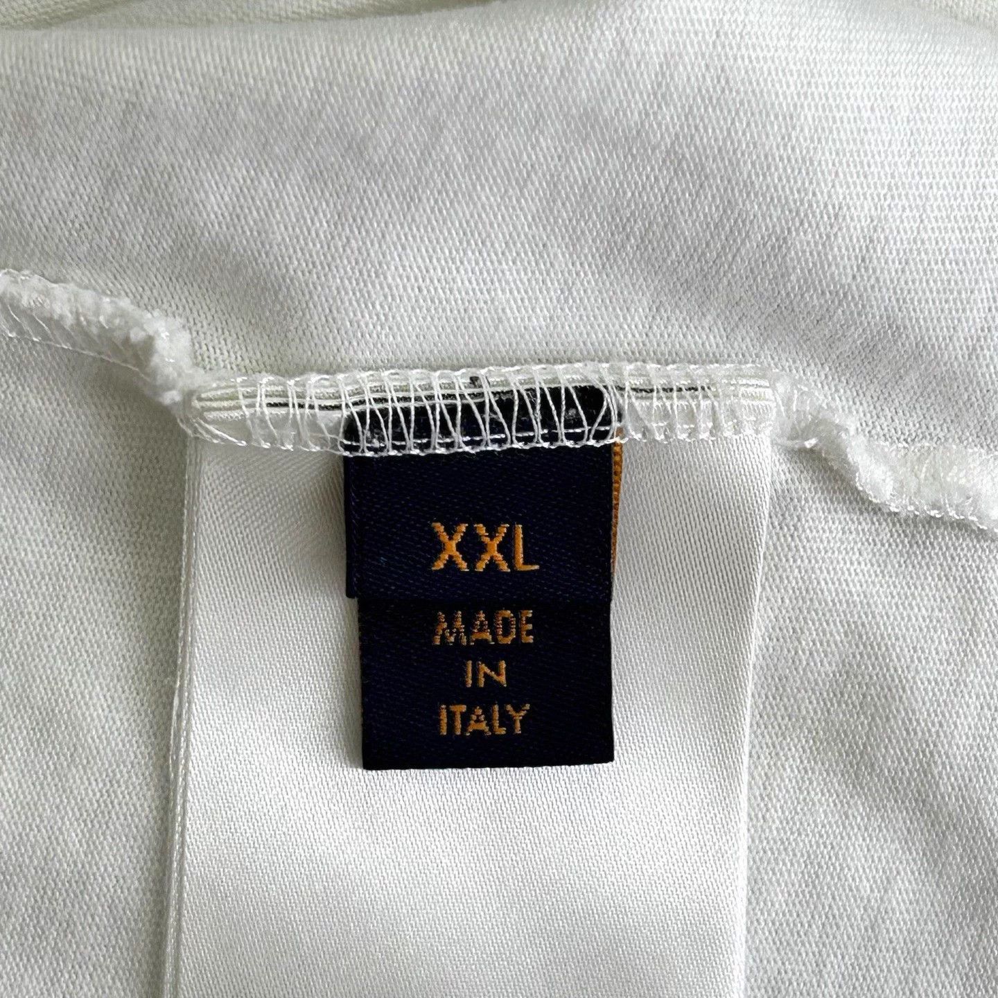 Louis Vuitton LV New White Big Floral Glitter Logo SS Tee XXL Size US XXL / EU 58 / 5 - 5 Thumbnail