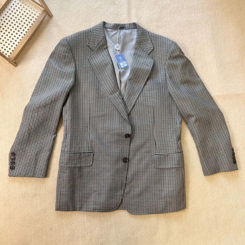 Burberry Burberry Men's Multicolor Wool Long Sleeve Coat Size US M / EU 48-50 / 2 - 1 Thumbnail