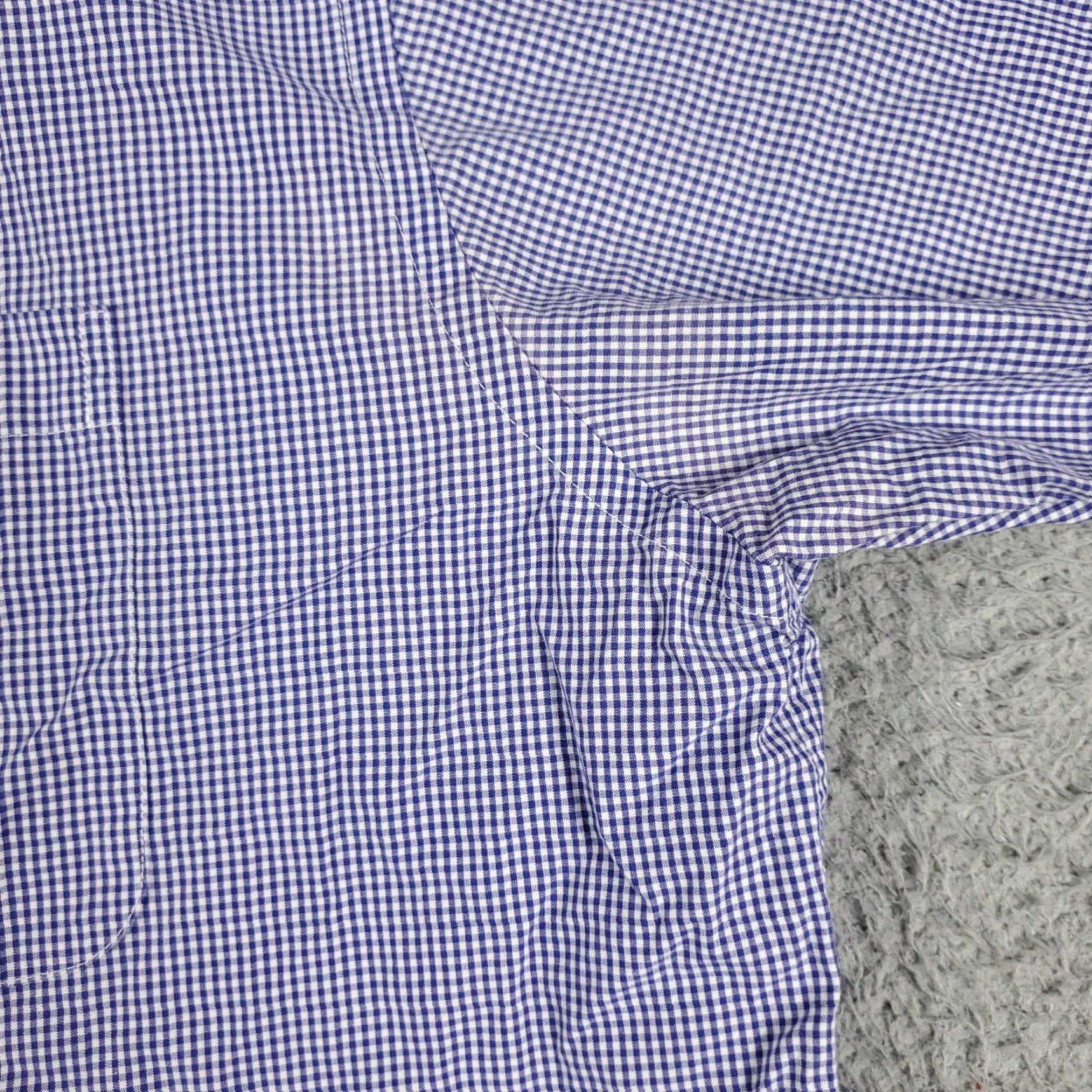 Vineyard Vines VINEYARD VINES Shirt XL Purple Check Button-Up Long Sleeve Mens Casual Preppy Size US XL / EU 56 / 4 - 4 Thumbnail