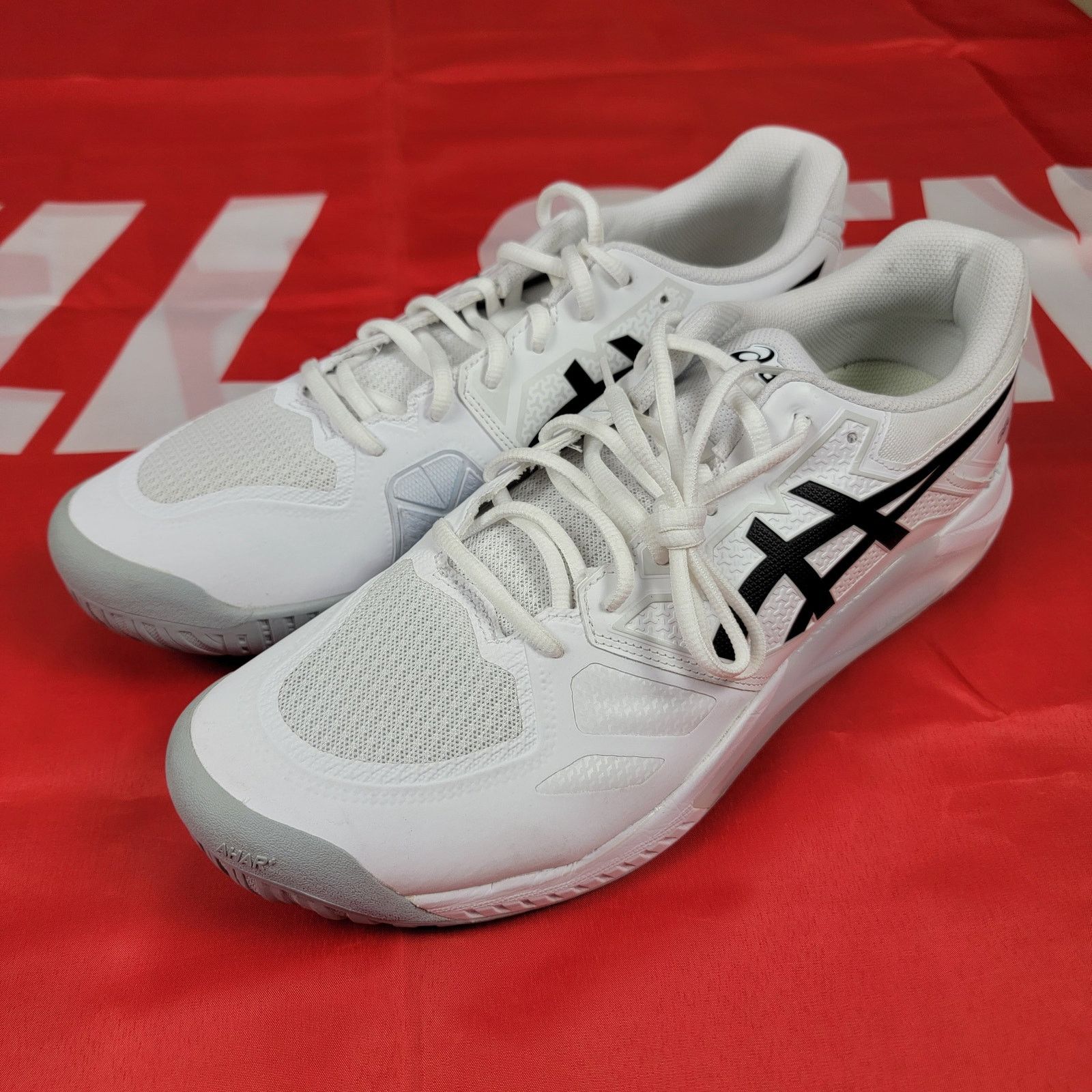 Asics ASICS Gel Challenger 13 'White Black' Sz 12.5 1041A222 101 Size US 12.5 / EU 45-46 - 1 Thumbnail