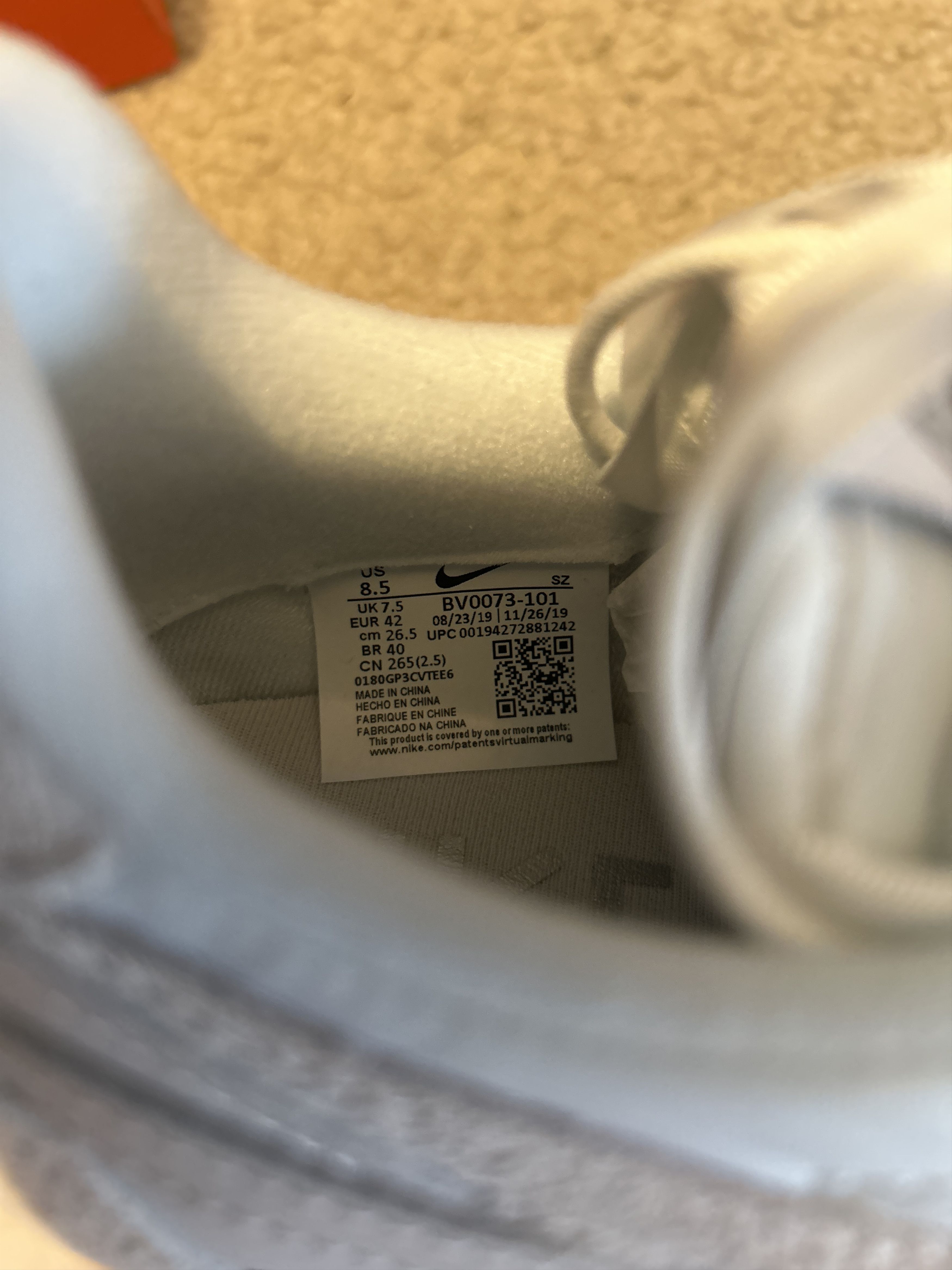 Nike × Sacai Nike x Sacai LDwaffle White Size US 8.5 / EU 41-42 - 7 Thumbnail