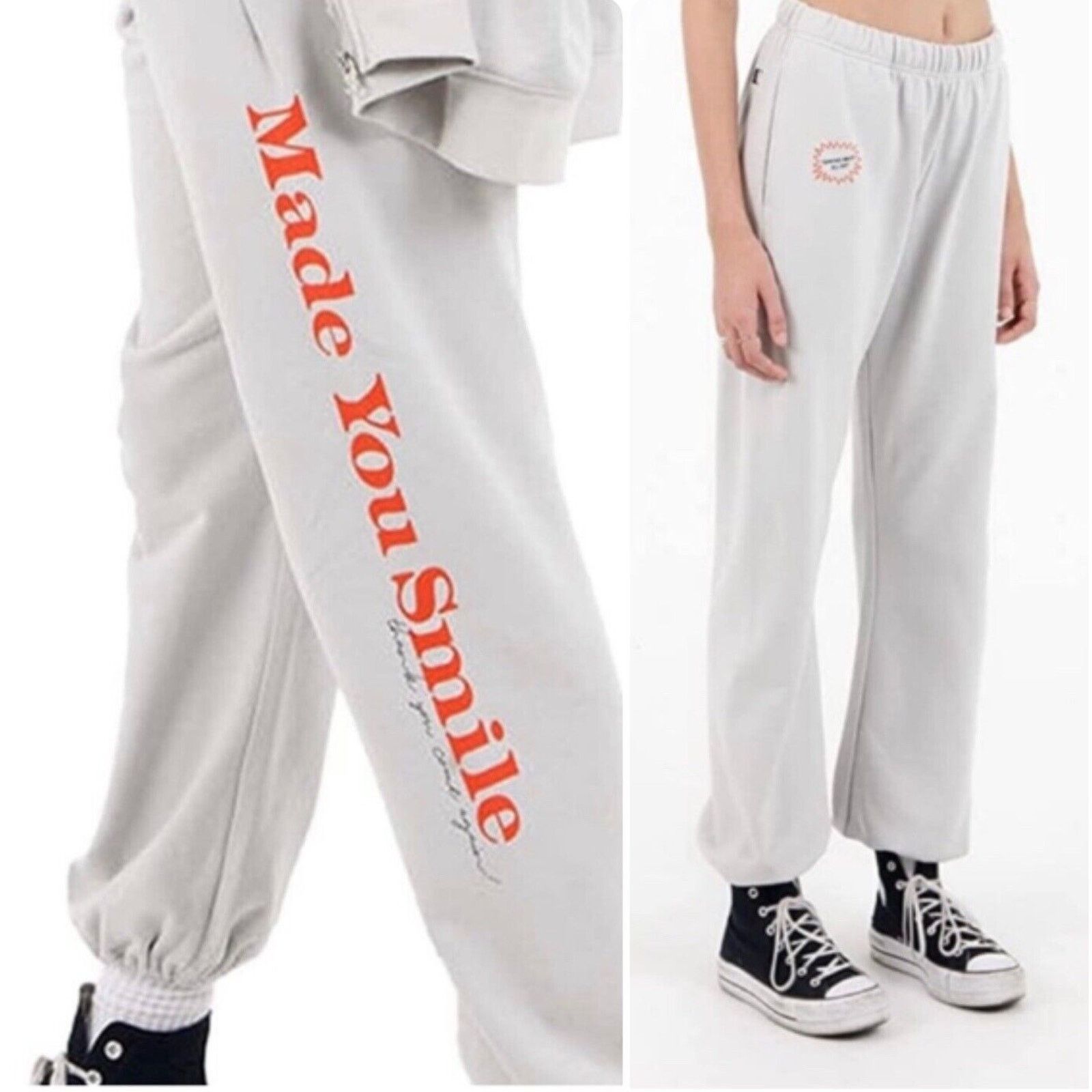 Other MAYFAIR Made You Smile Thank You Come Again Sweatpants XXL Size 38" / US 16 / IT 52 - 1 Thumbnail
